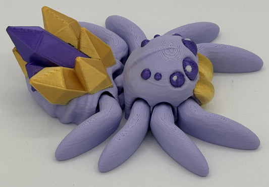Crystal Spider - 3" Flexi Articulated Pet - Multiple Colors