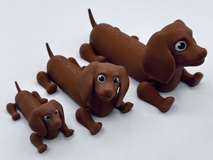 Dachshund - Articulated Flexi Pet