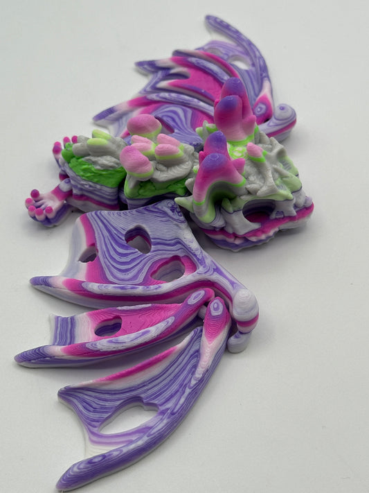 Flushie Hollow Bat - Random Colors & Striping
