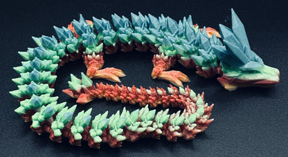 Crystal Dragon 14" w/ Egg - Multiple Colors