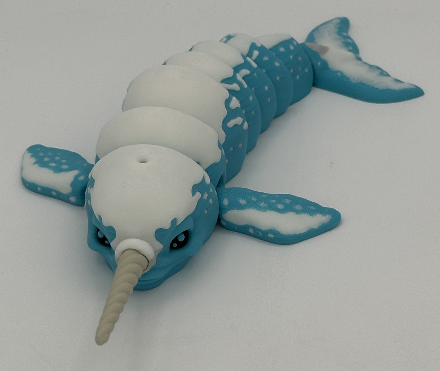 Narwhal - 8.5" Flexi Articulated Pet - Multiple Colors & Rainbows