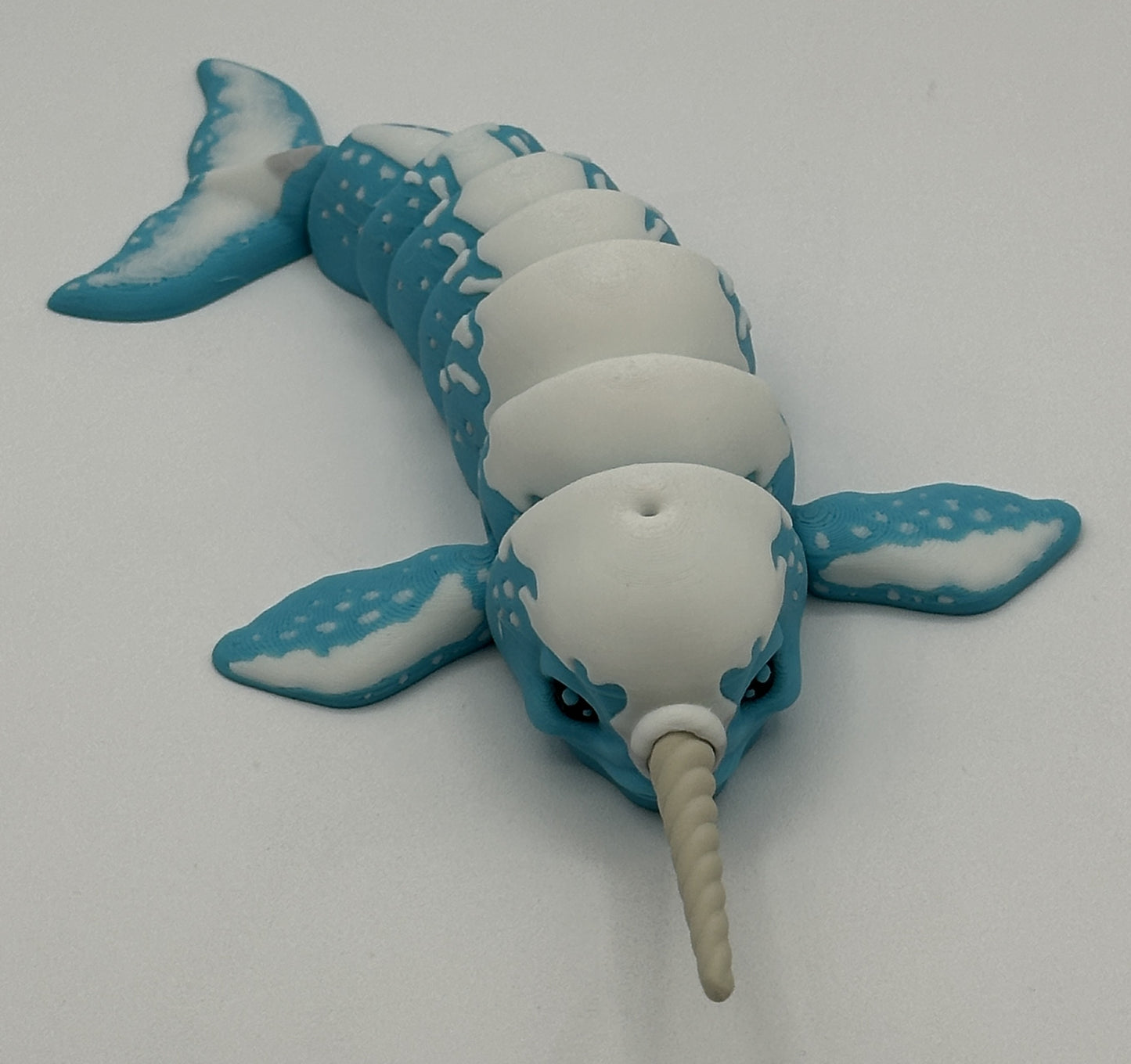 Narwhal - 8.5" Flexi Articulated Pet - Multiple Colors & Rainbows