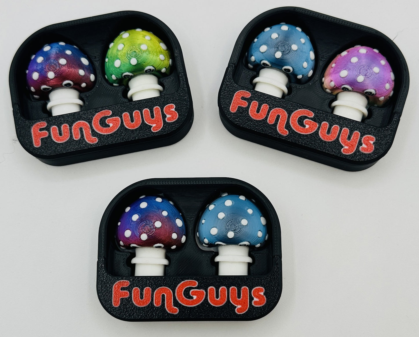 Fun Guys - T-Shirt + Articulated Mushroom 2-pack Bundle
