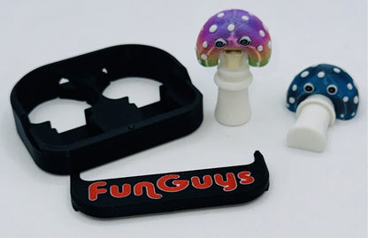 Fun Guys - T-Shirt + Articulated Mushroom 2-pack Bundle