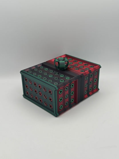 Red/Black & Green/Black Extremely Annoying Gift Box with 296 screws