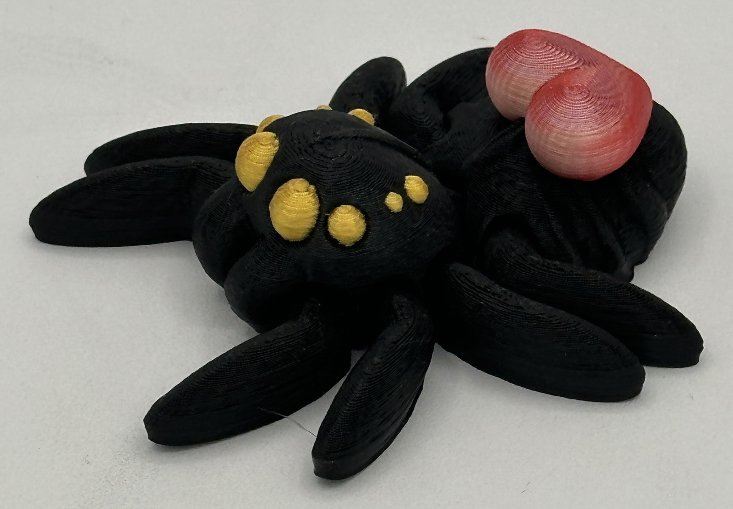 Heart Spider - 3" Flexi Articulated Pet - Multiple Colors