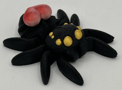 Heart Spider - 3" Flexi Articulated Pet - Multiple Colors