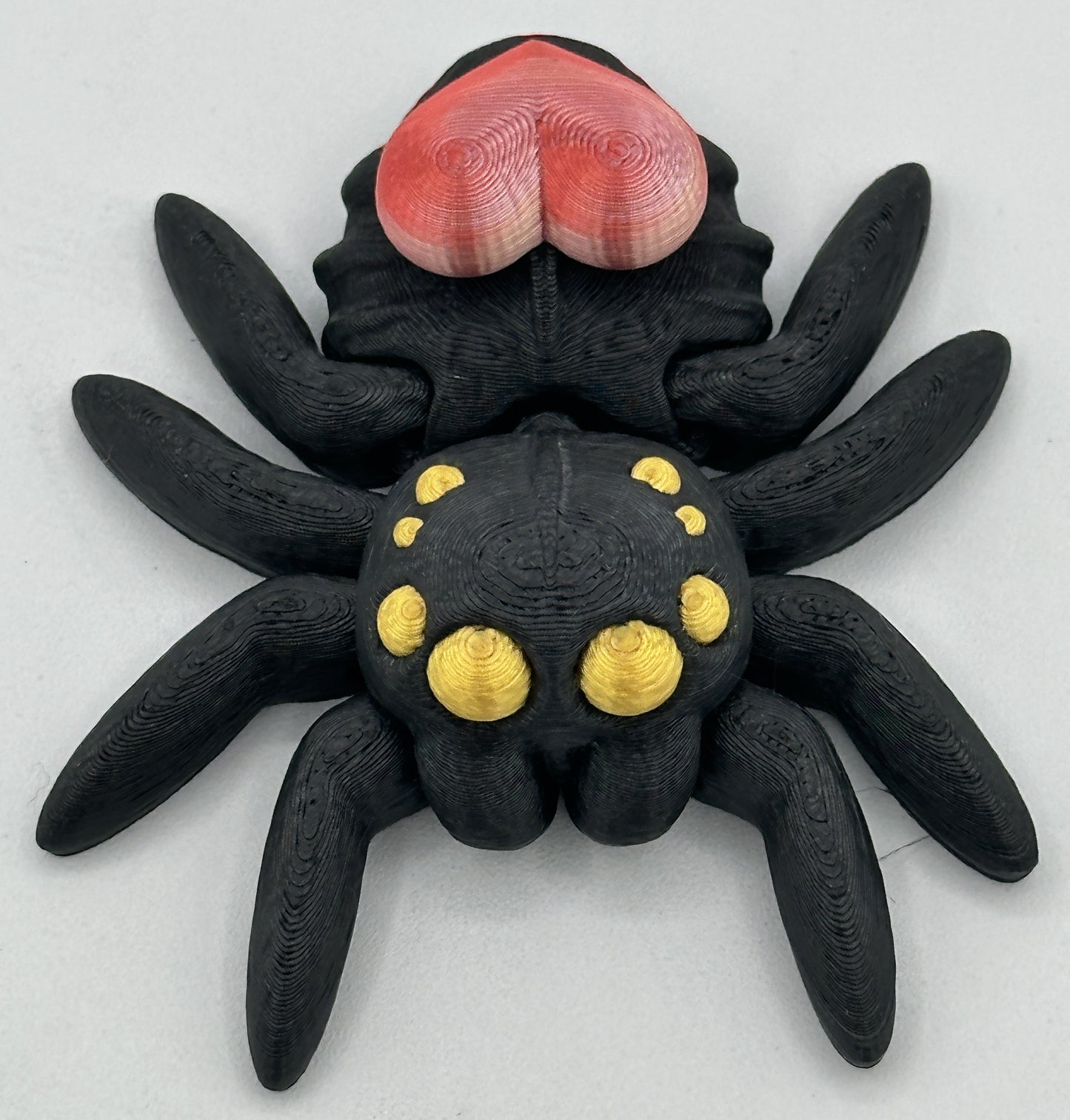 Heart Spider - 3" Flexi Articulated Pet - Multiple Colors