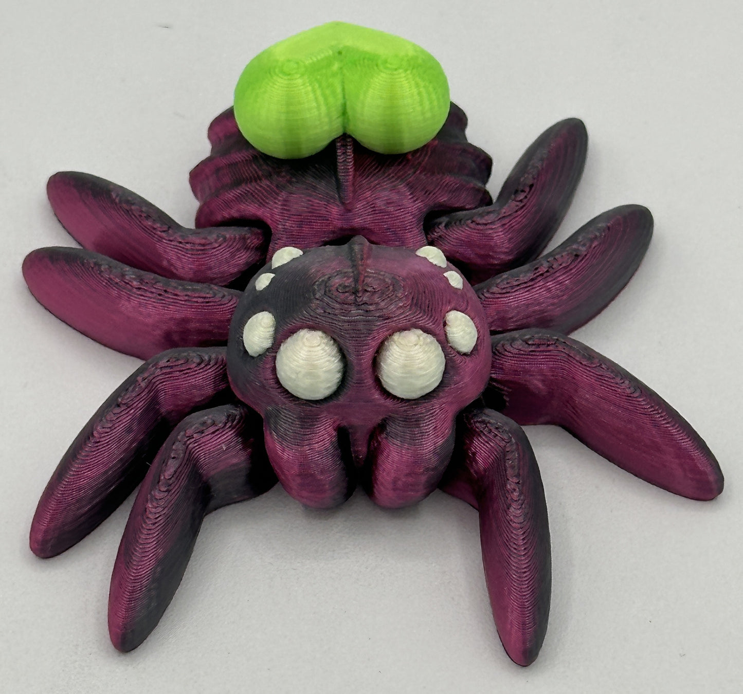 Heart Spider - 3" Flexi Articulated Pet - Multiple Colors