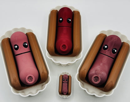 Hot Dogs - Articulated Hot Dogs & Refrigerator Magnets