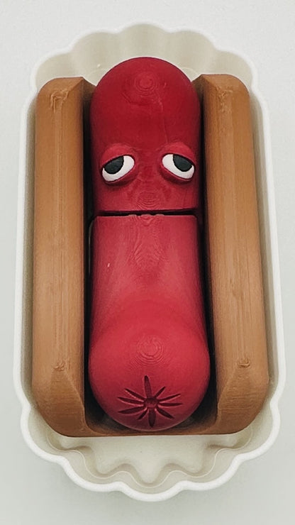 Hot Dogs - Articulated Hot Dogs & Refrigerator Magnets