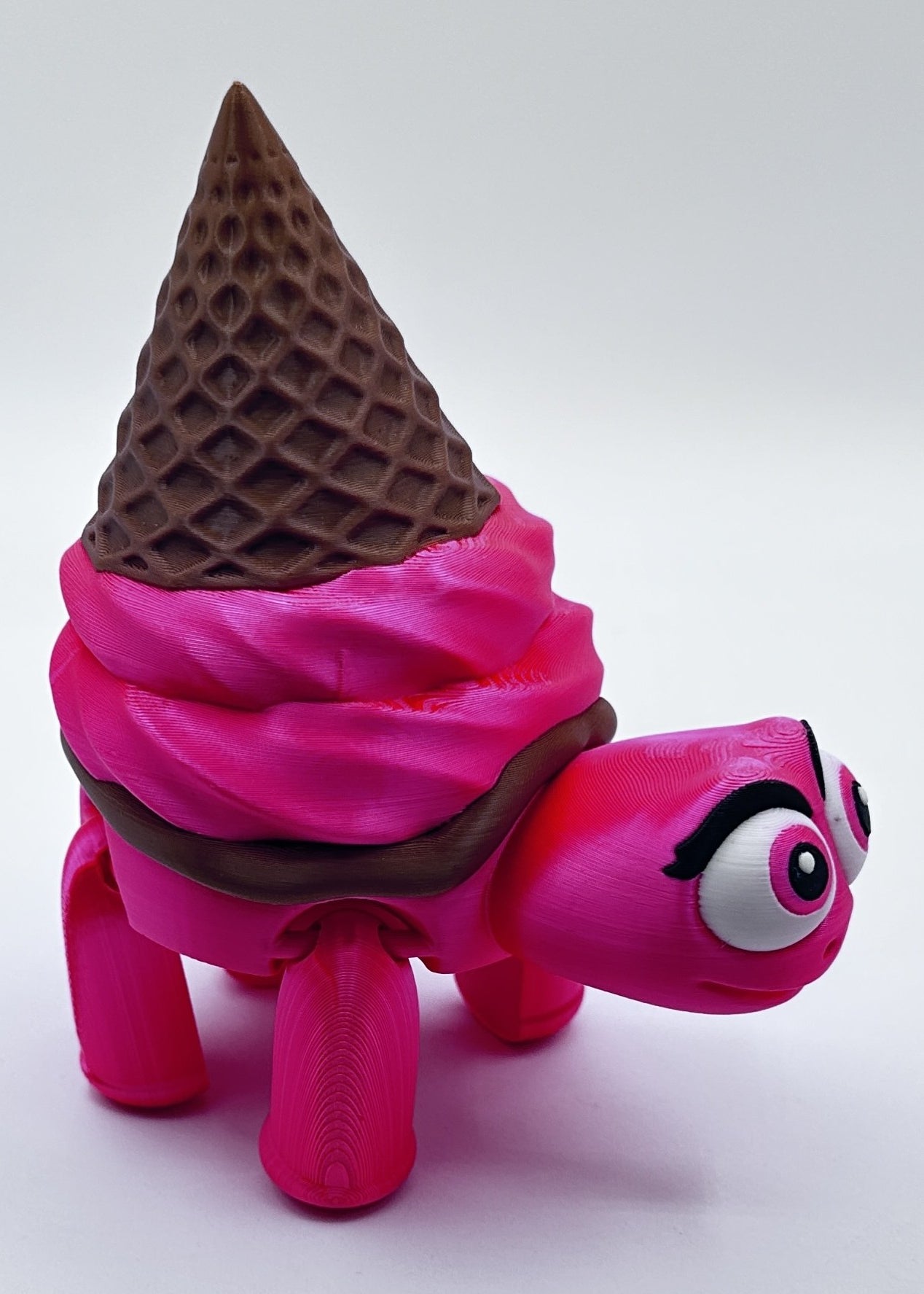 Ice Cream Turtle - Articulated Flexi Pet