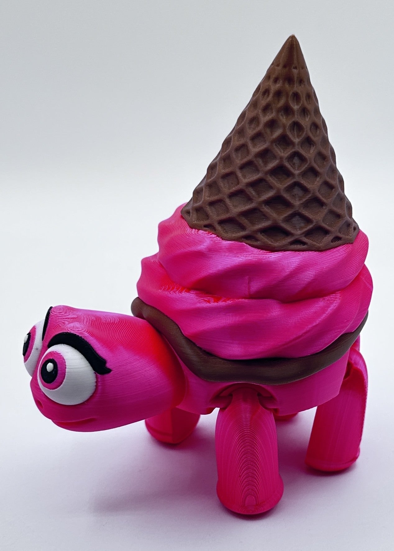 Ice Cream Turtle - Articulated Flexi Pet