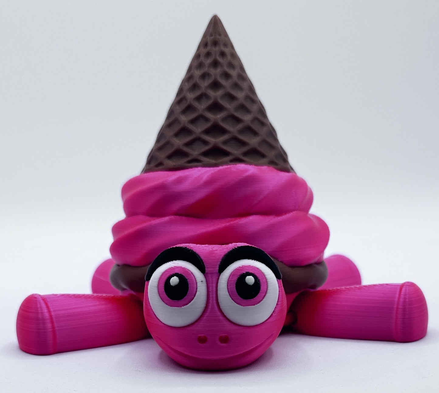 Ice Cream Turtle - Articulated Flexi Pet