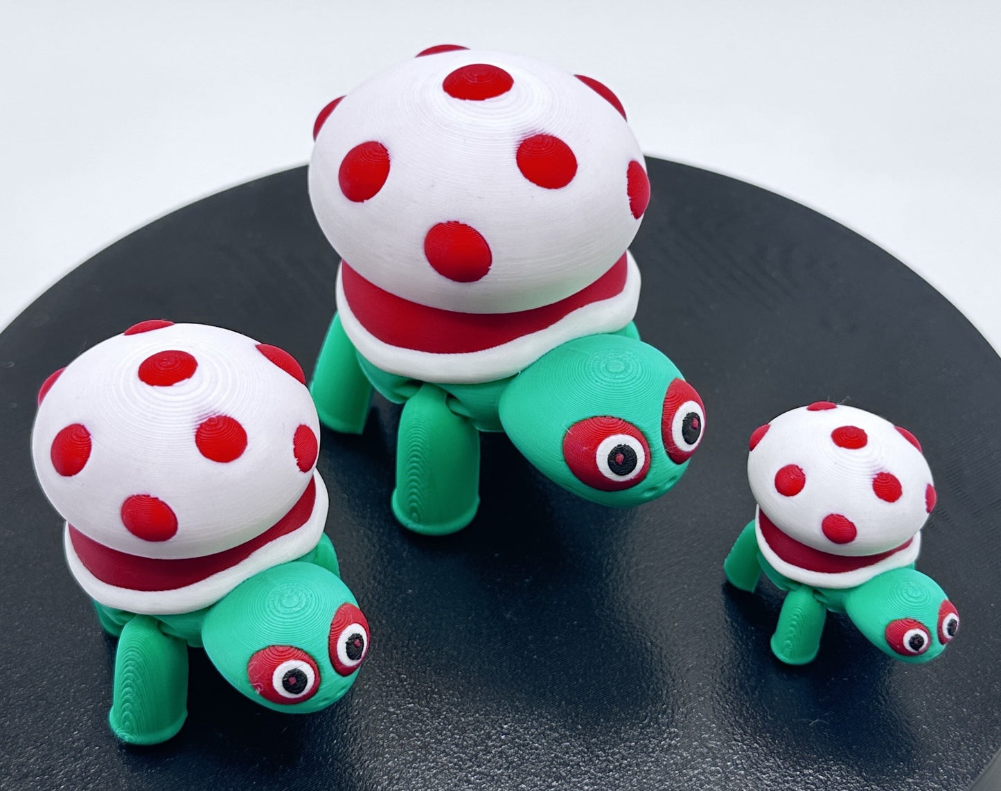 Mushroom Turtle - Articulated Flexi Pet