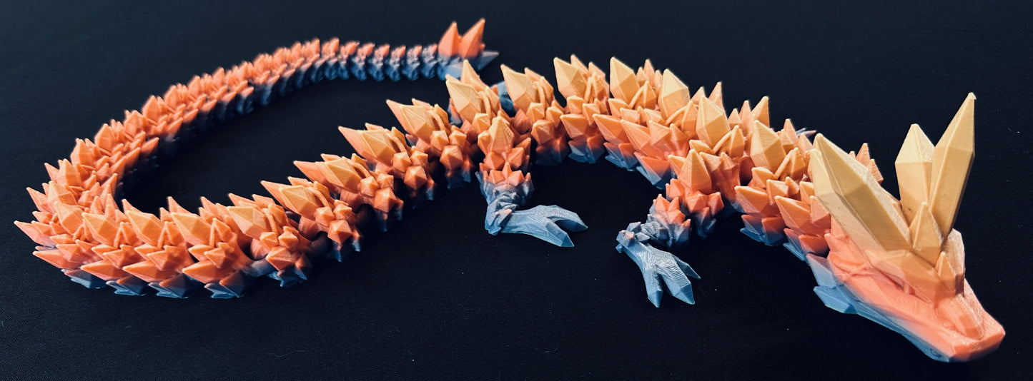 Crystal Dragon 24" Vibrant Rainbow