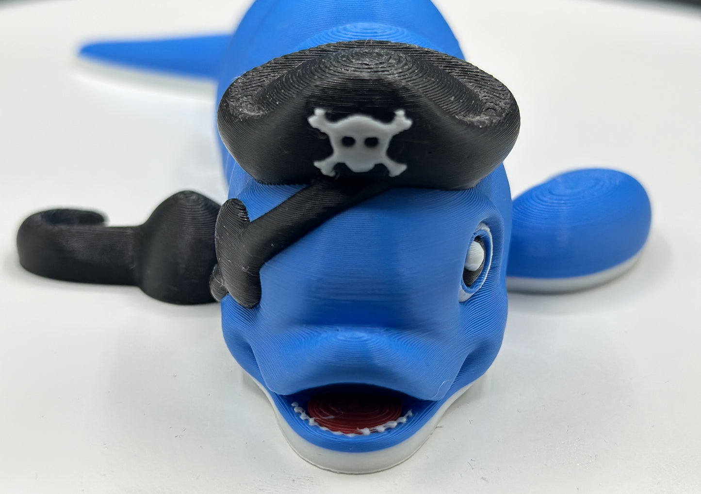 Pirate Dolphin - 7" Articulated Flexi Pet