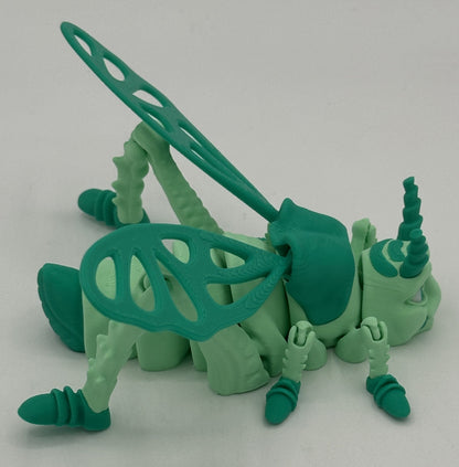 Jimmy Grasshopper - 4" Flexi Articulated Bug