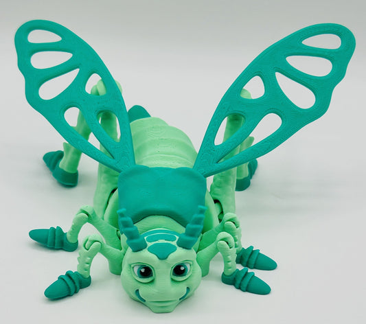 Jimmy Grasshopper - 4" Flexi Articulated Bug