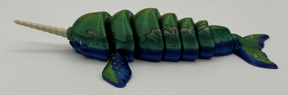 Narwhal - 8.5" Flexi Articulated Pet - Multiple Colors & Rainbows