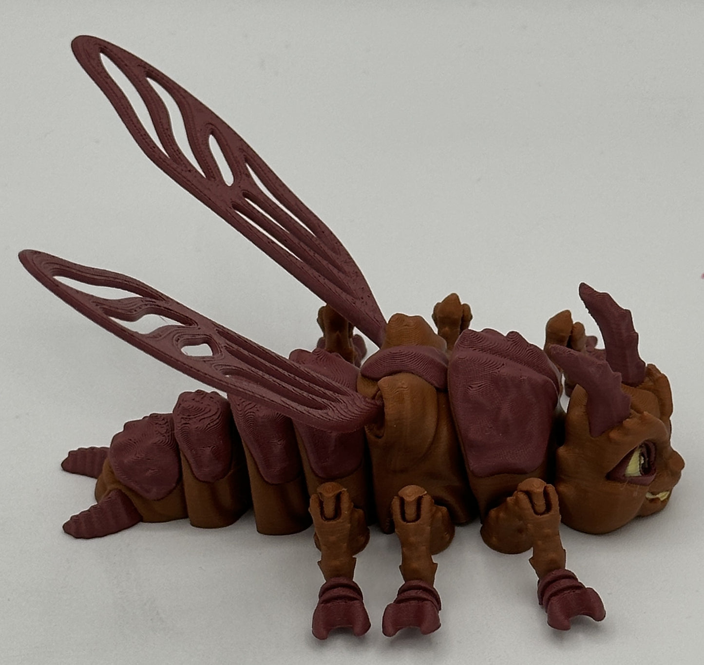 Larry Cockroach - 4" Flexi Articulated Bug