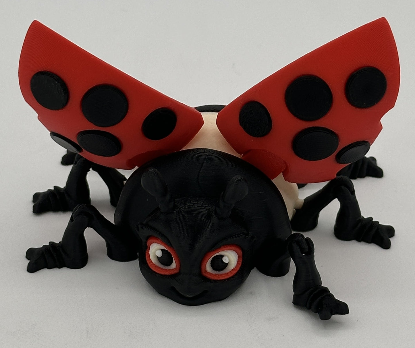Lily Ladybug - 4" Flexi Articulated Bug