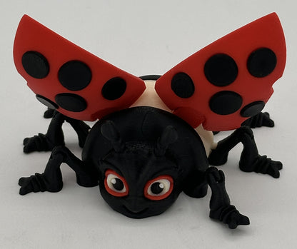 Lily Ladybug - 4" Flexi Articulated Bug