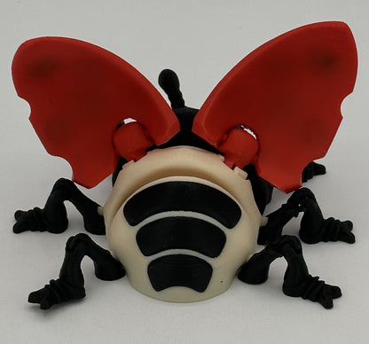 Lily Ladybug - 4" Flexi Articulated Bug