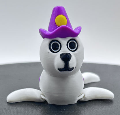 Magician Seal - 5" Articulated Flexi Pet
