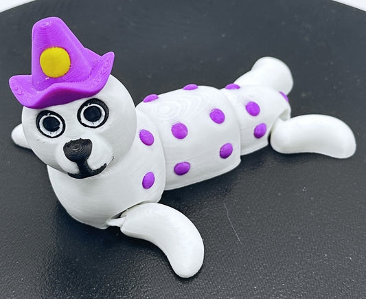 Magician Seal - 5" Articulated Flexi Pet