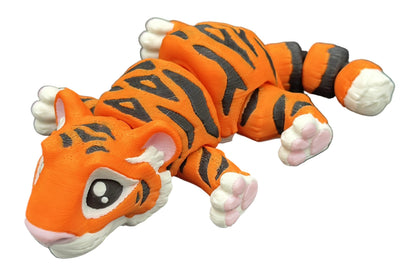 Tiger, Vibrant Articulating pet - Multiple Colors and Sizes