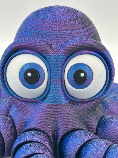 12" Flexi Octopus, Magnetic & Highly Textured - Multiple Colors & Rainbows