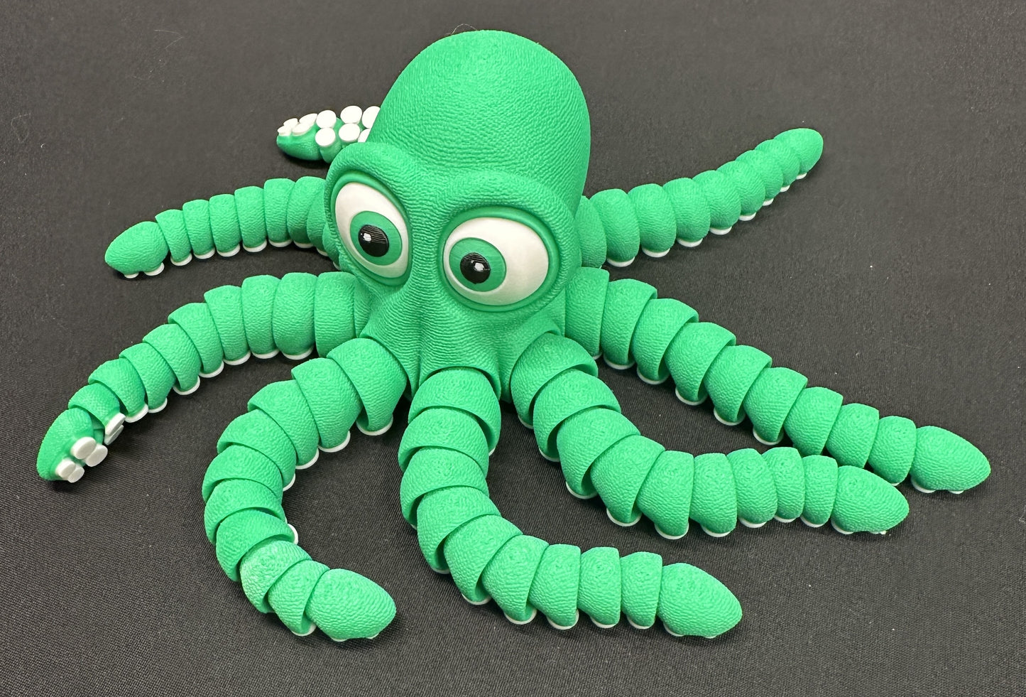 12" Flexi Octopus, Magnetic & Highly Textured - Multiple Colors & Rainbows