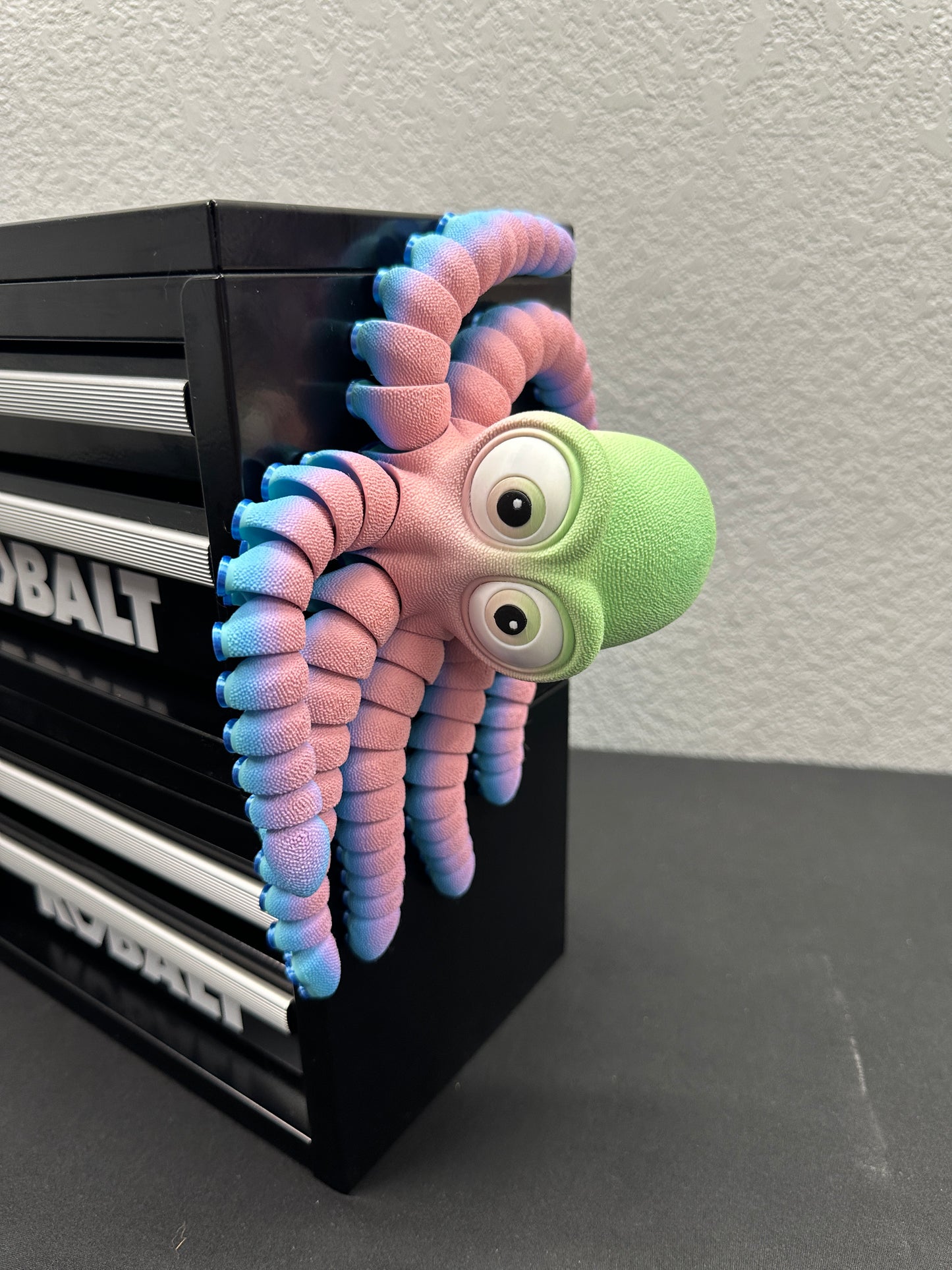 12" Flexi Octopus, Magnetic & Highly Textured - Multiple Colors & Rainbows