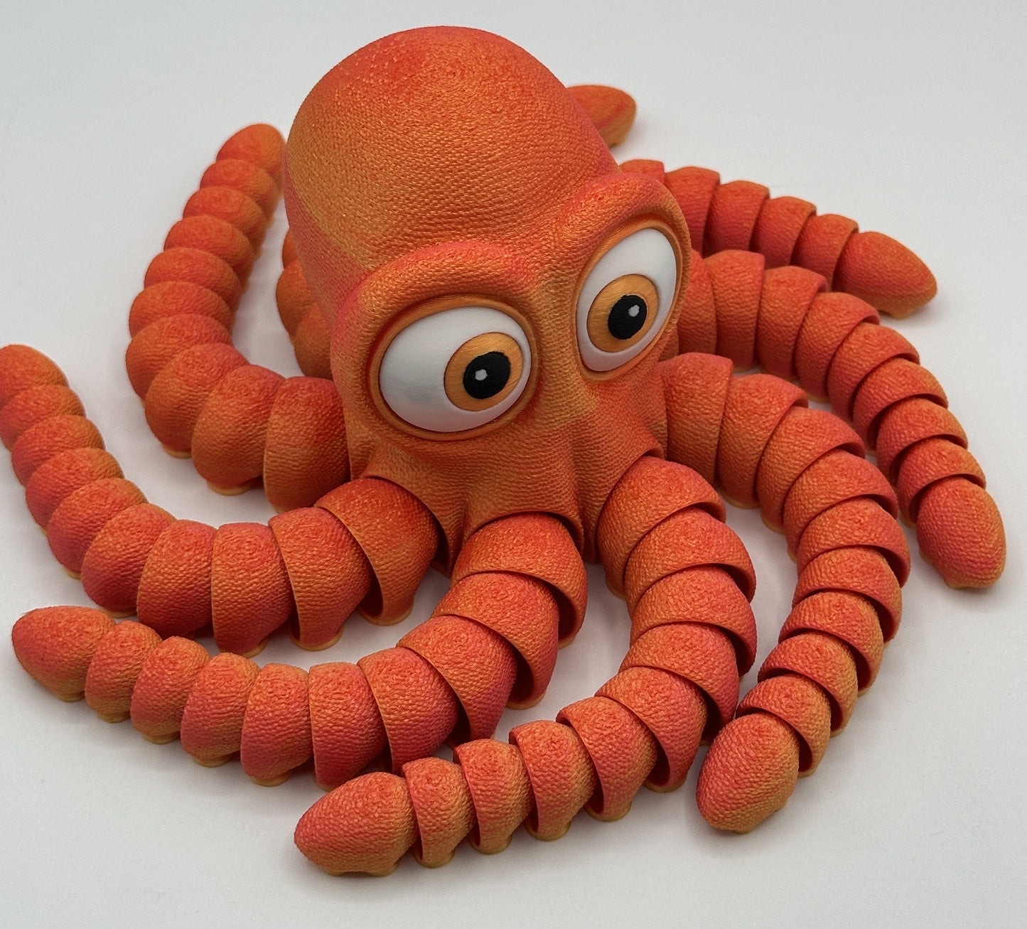 12" Flexi Octopus, Magnetic & Highly Textured - Multiple Colors & Rainbows