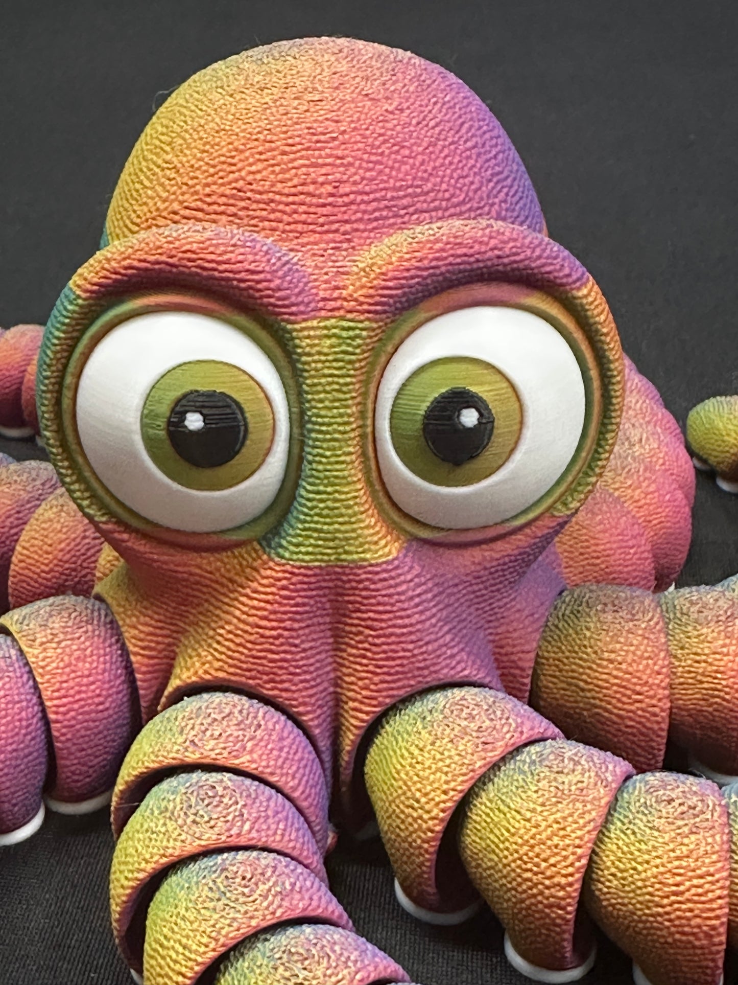 12" Flexi Octopus, Magnetic & Highly Textured - Multiple Colors & Rainbows