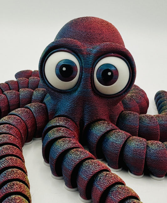 Octopus - 12" Flexi, Magnetic & Highly Textured - Multiple Colors