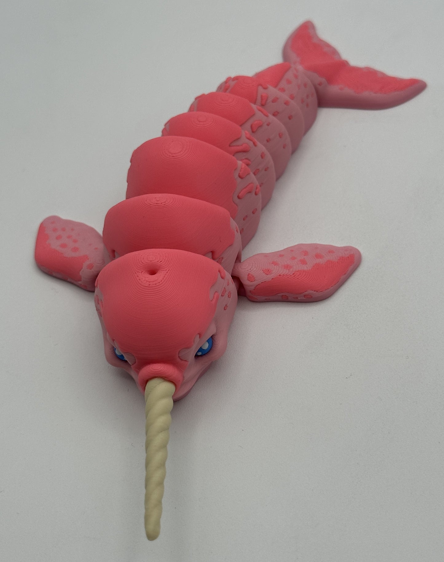 Narwhal - 8.5" Flexi Articulated Pet - Multiple Colors & Rainbows
