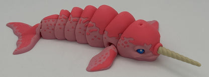Narwhal - 8.5" Flexi Articulated Pet - Multiple Colors & Rainbows