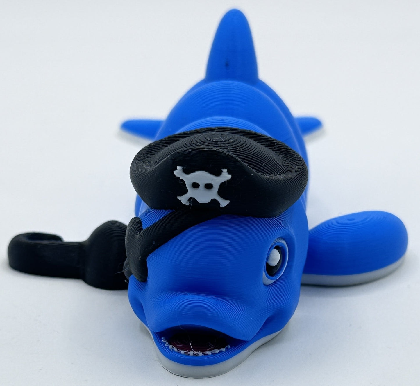 Pirate Dolphin - 7" Articulated Flexi Pet