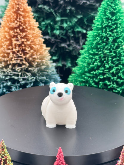 Polar Bear - Cute Articulating Mini Figure