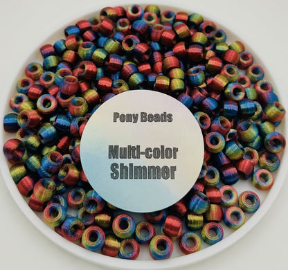 Pony Beads - Multiple Colors