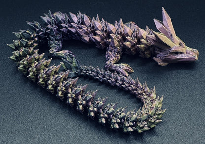 Crystal Dragon 14" w/ Egg - Multiple Colors