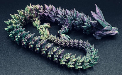 Crystal Dragon 14" w/ Egg - Multiple Colors