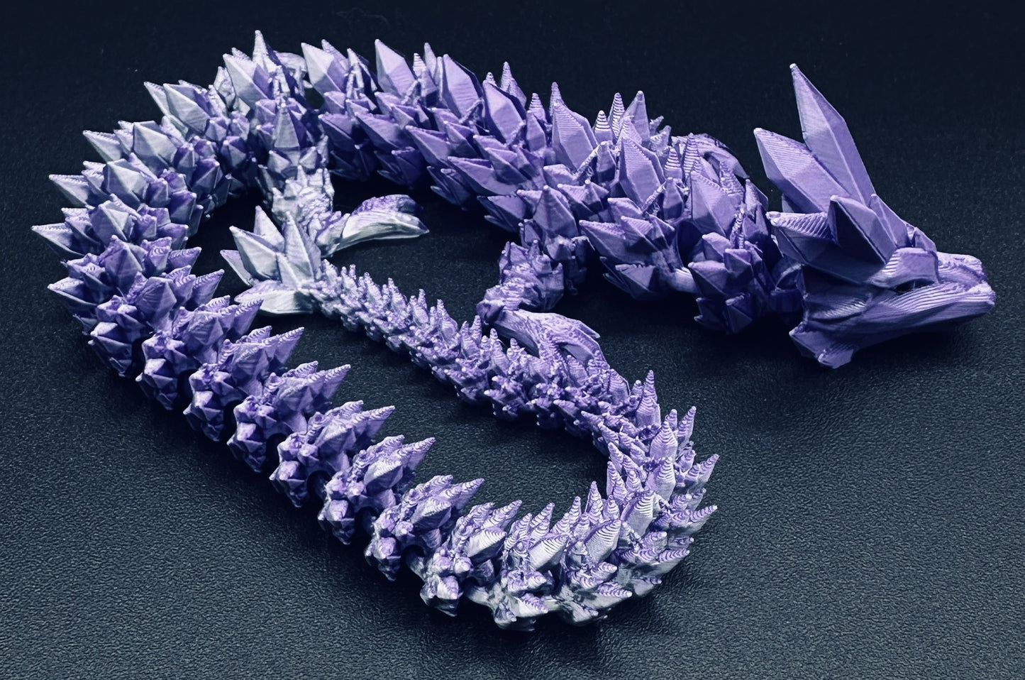 Crystal Dragon 14" w/ Egg - Multiple Colors
