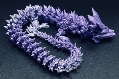 Crystal Dragon 14" w/ Egg - Multiple Colors
