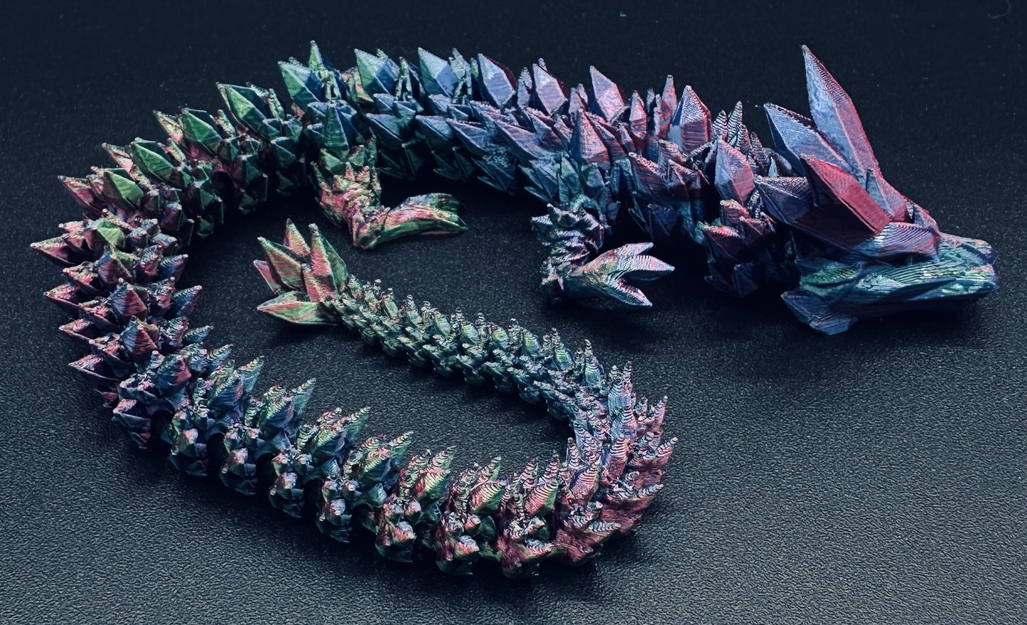 Crystal Dragon 14" w/ Egg - Multiple Colors