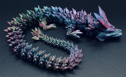 Crystal Dragon 14" w/ Egg - Multiple Colors