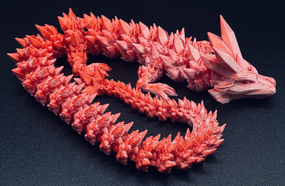 Crystal Dragon 14" w/ Egg - Multiple Colors