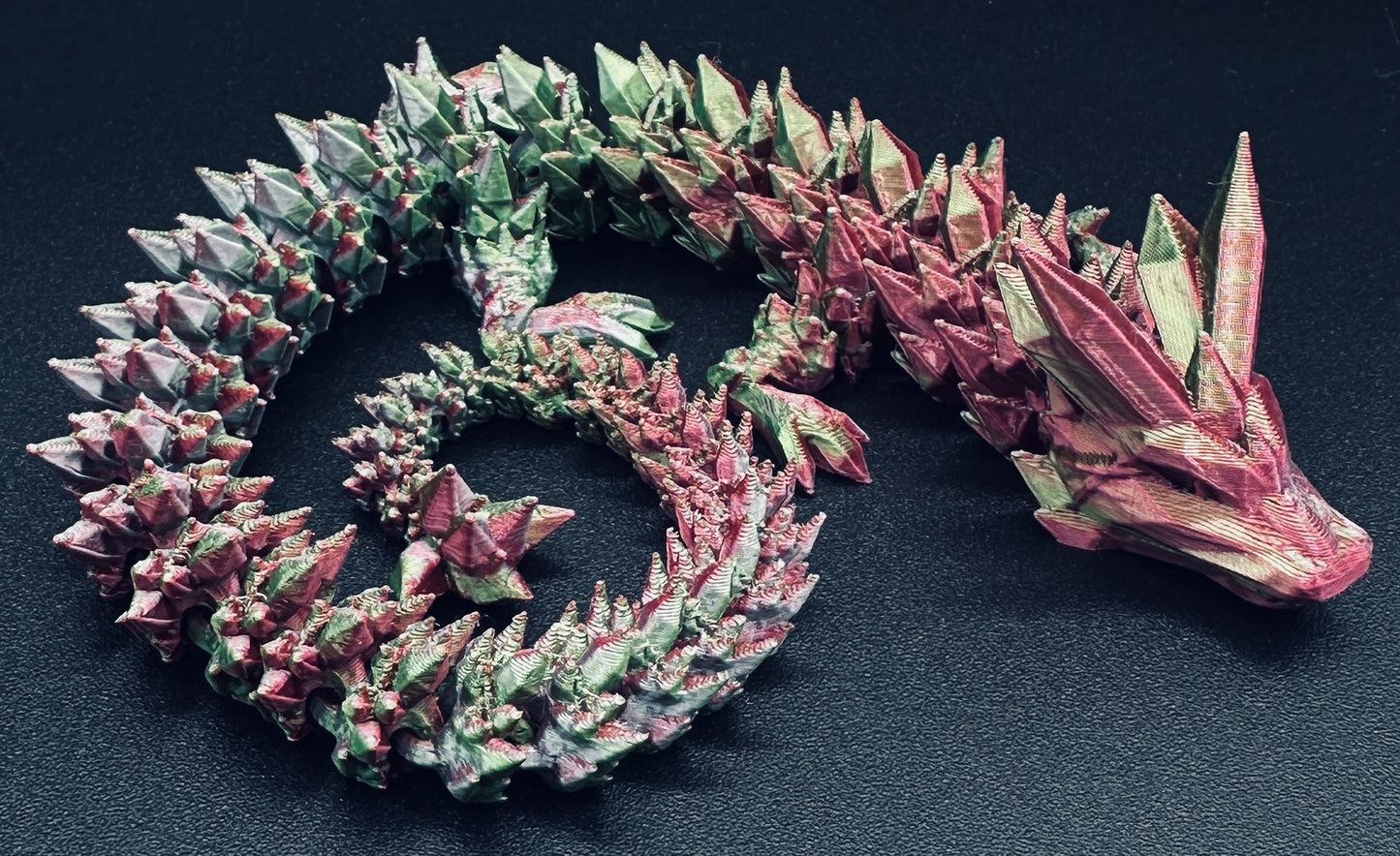 Crystal Dragon 14" w/ Egg - Multiple Colors